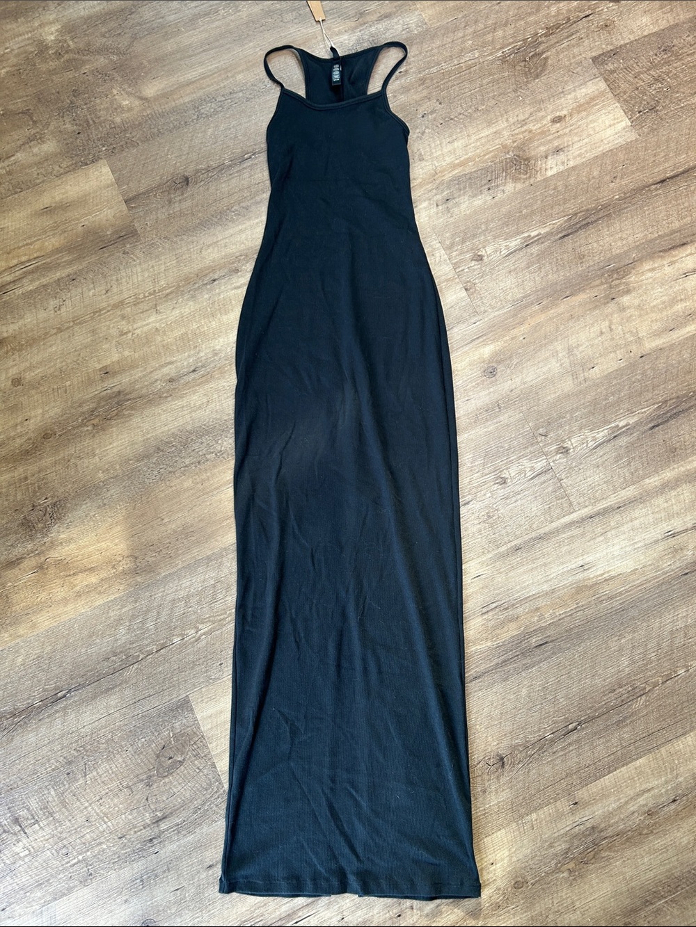 SKIMS cotton rib long tank dress